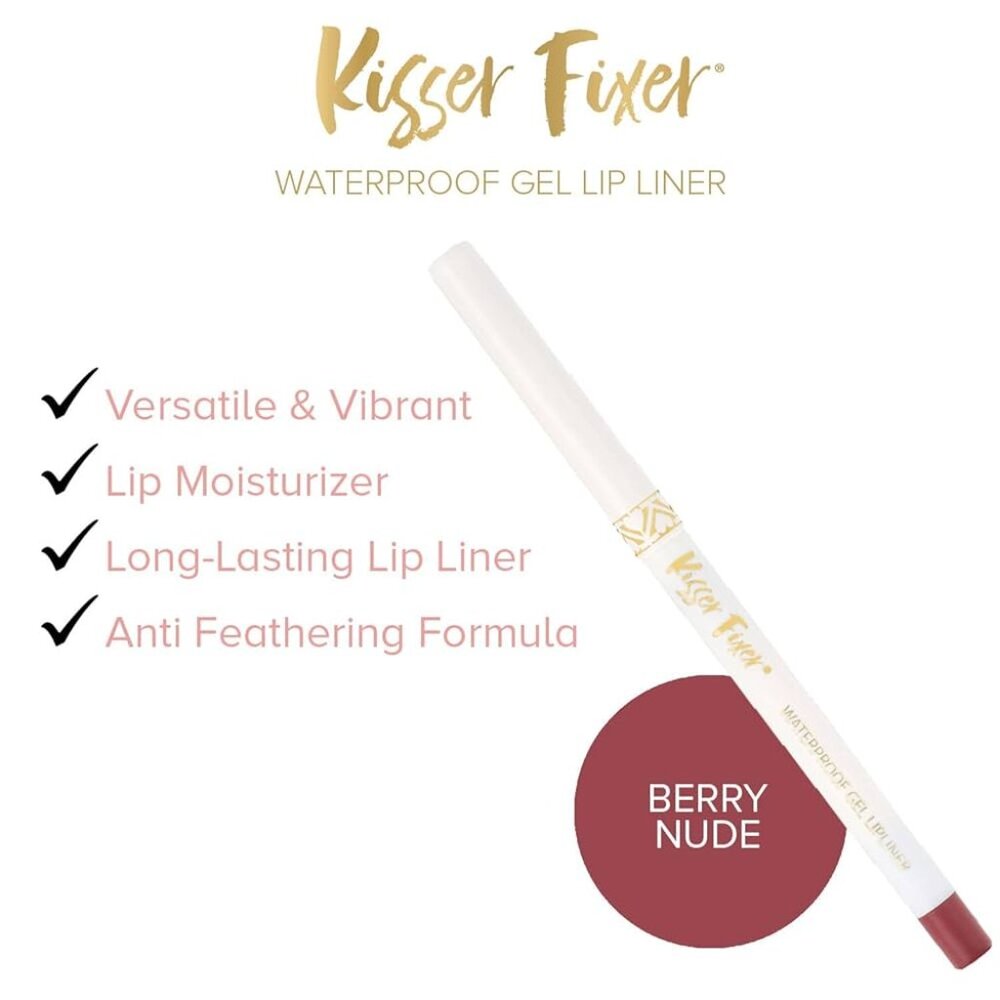 Belle Beauty Kisser Fixer Lip Liner Duo | Berry Nude and True Nude